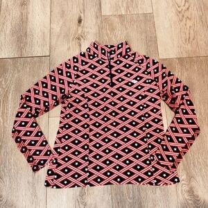 Geometric Patterned Women's Top